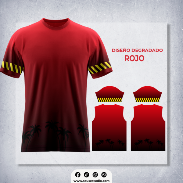 Diseño Degradado Rojo