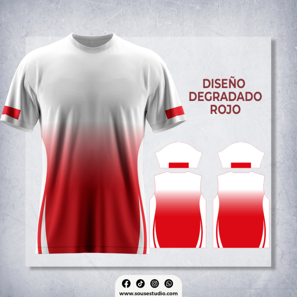 Diseño Degradado Rojo