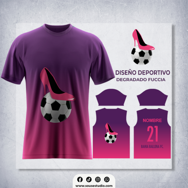 Diseño Degrado Fuccia
