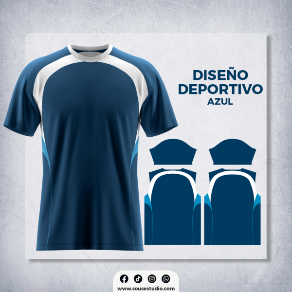Diseño Deportivo Azul