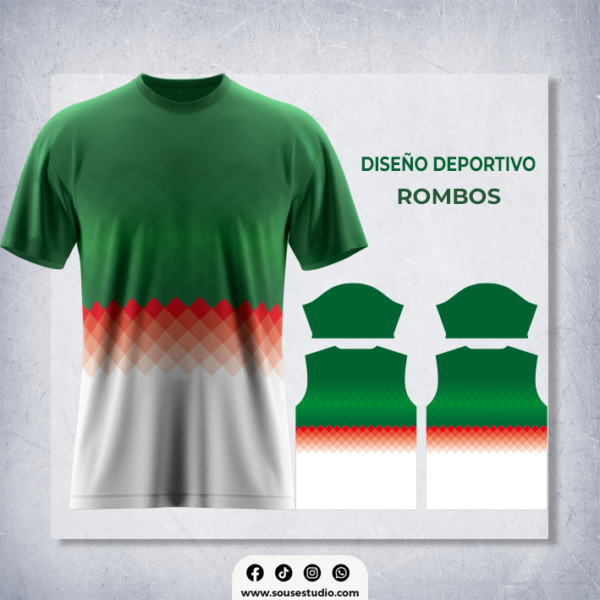 Diseño Deportivo Rombos