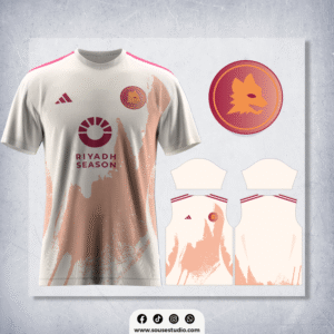 Vector Jersey Roma Away