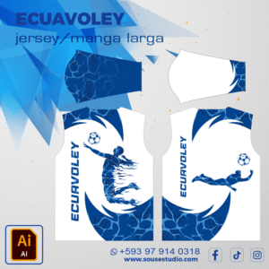 Jersey Ecuavoley (manga larga)