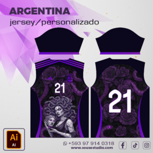 Jersey Argentina Personalizado (Free Download)