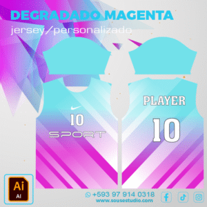 Degradado Magenta