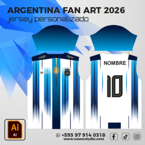 Argentina Fan Art 2026