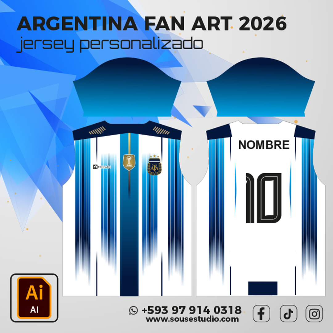 Argentina Fan Art 2026