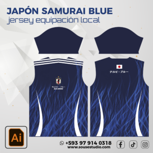 Japón Samurai Blue